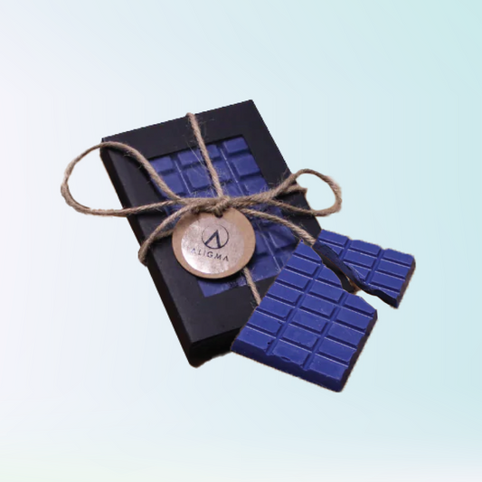 Chocolade met Blauwe Spirulina