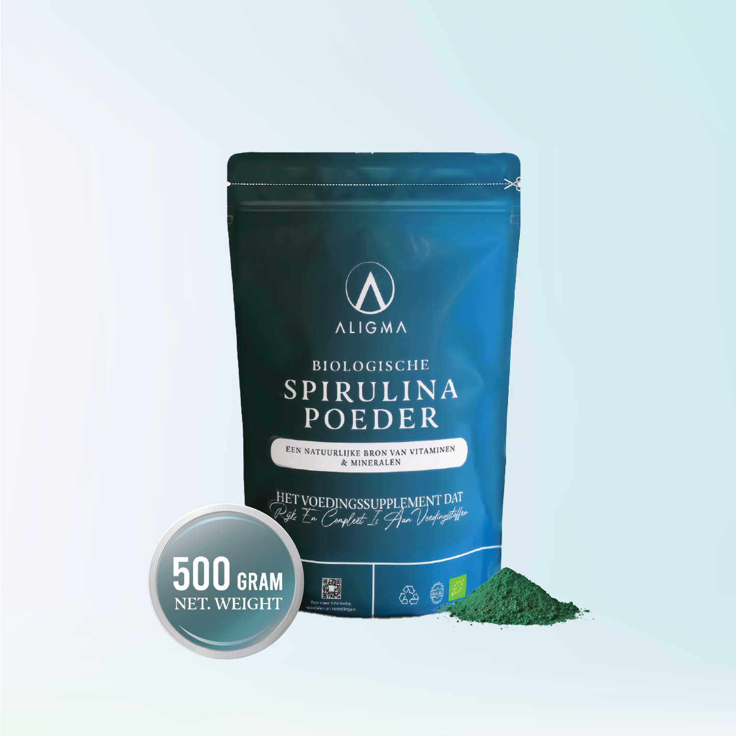 500 gram Biologische Spirulina Poeder