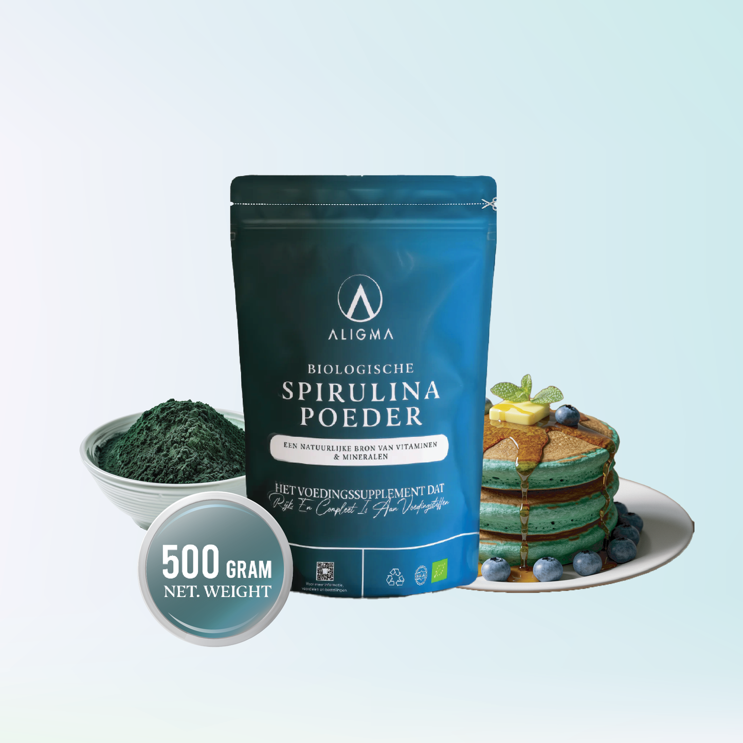 500 gram Biologische Spirulina Poeder Superfood