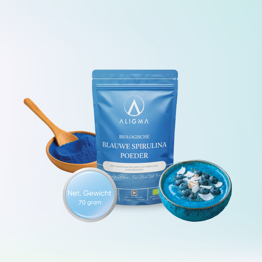 75 gram Biologische Blauwe Spirulina Poeder Superfood