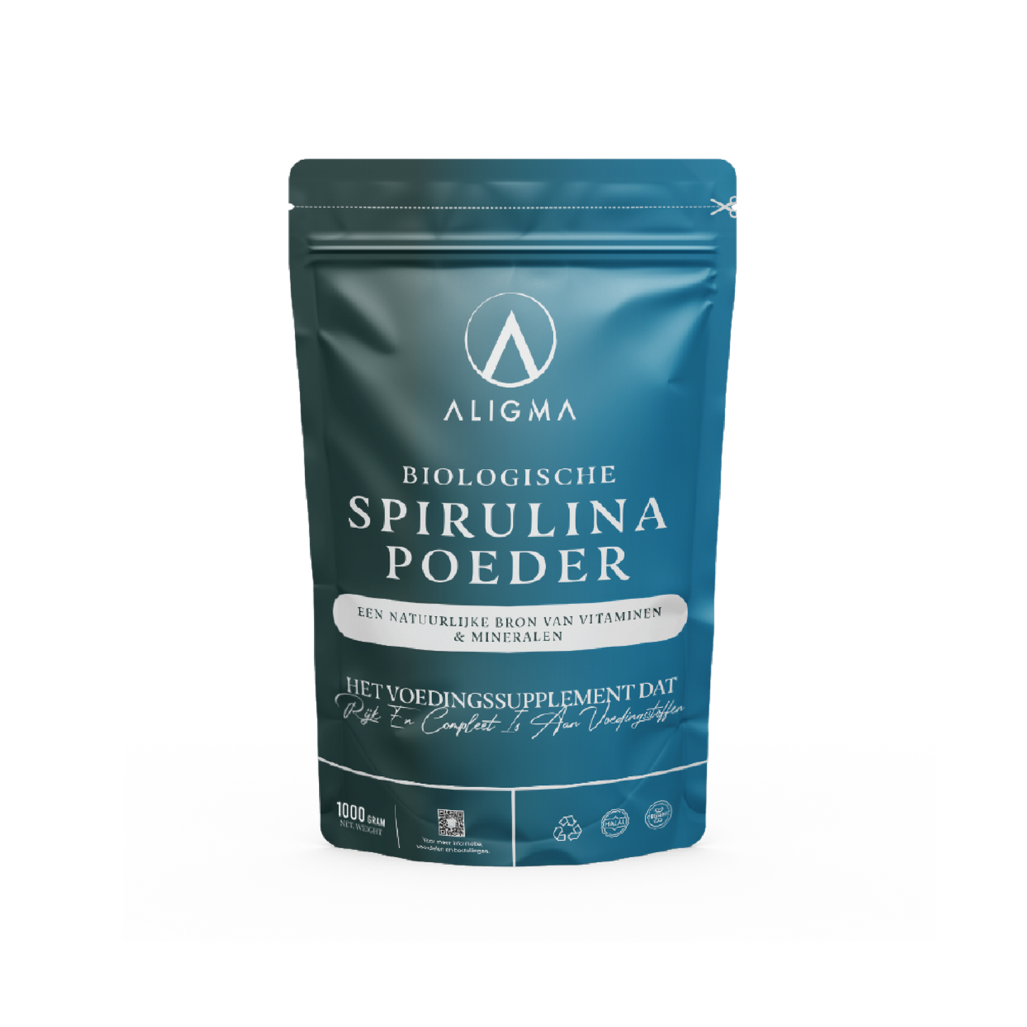 1000 gram Biologische Spirulina Poeder