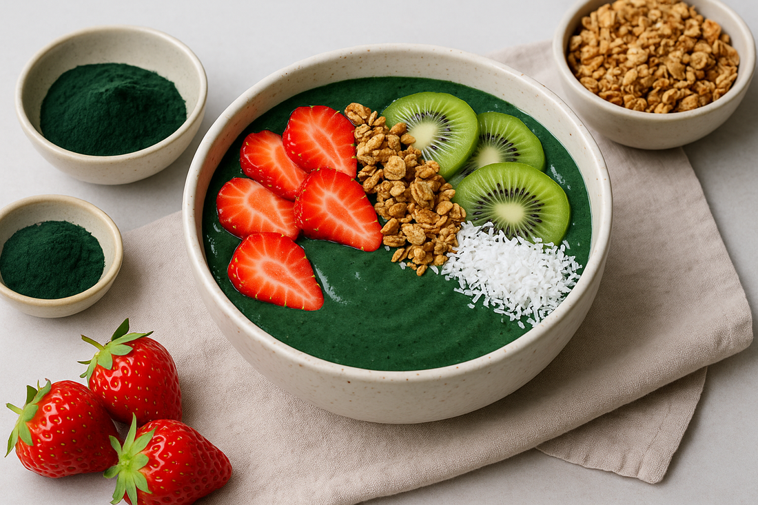 Kokosyoghurt Bowl met Supergreens