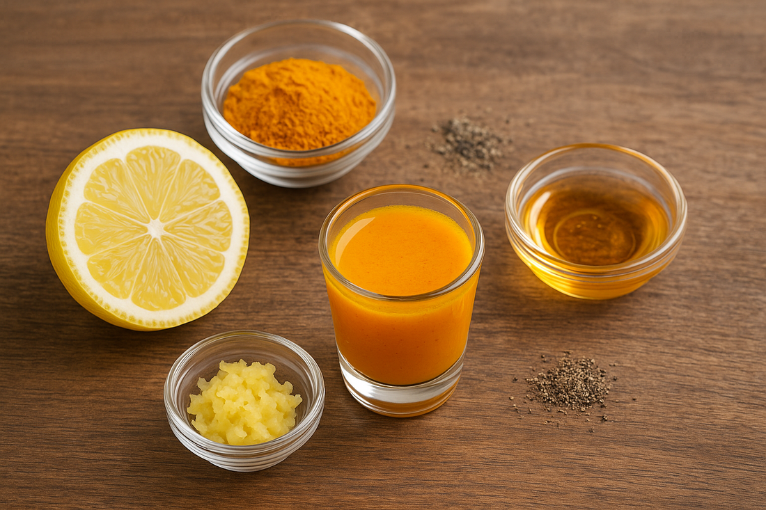 Kurkuma–Gember Immunity Shot