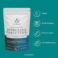 Aligma® 1000 stuks Biologische Spirulina Tabletten - (500 mg per tablet)