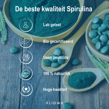 Aligma® 500 gram Biologische Spirulina Poeder