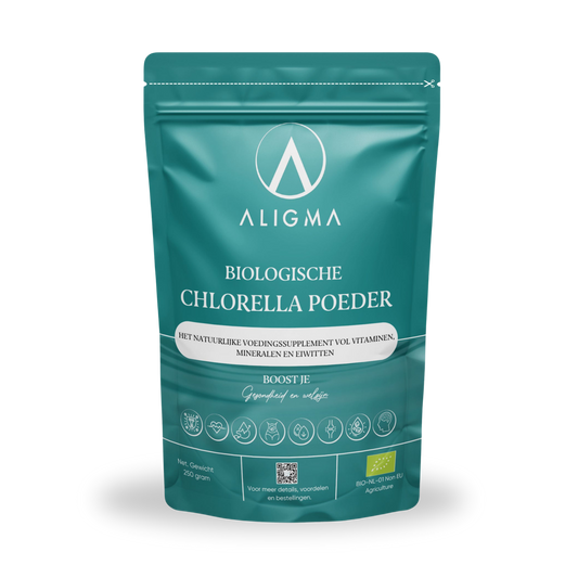 Biologische Chlorella Poeder 250 gram