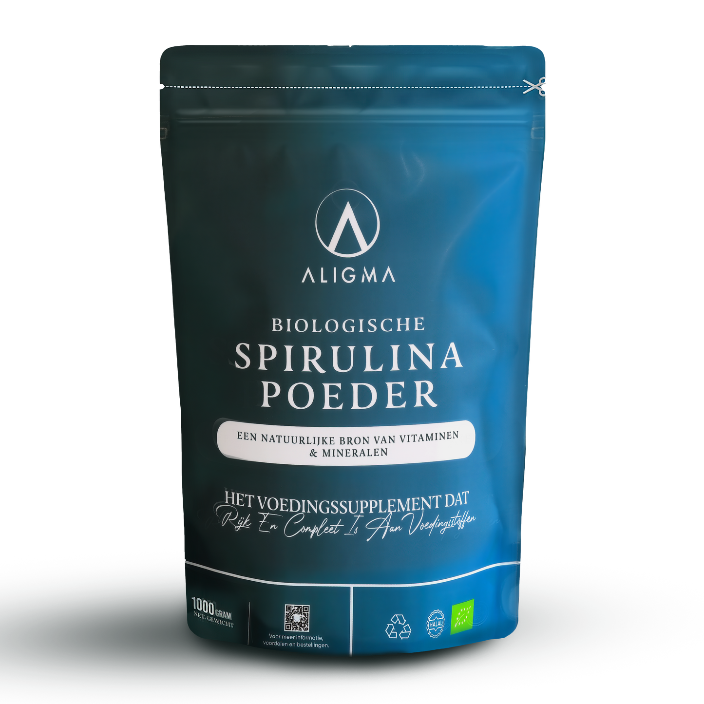 1000 gram Biologische Spirulina Poeder