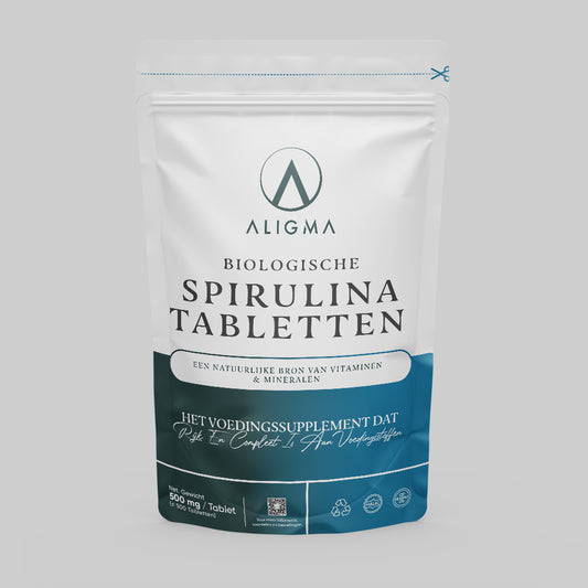 Aligma® Spirulina Tabletten - 500 stuks (500 mg per tablet)