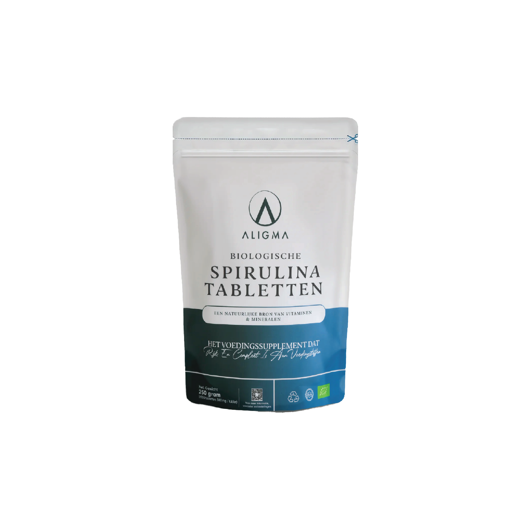 500 pieces Organic Spirulina Tablets - (500 mg per tablet)
