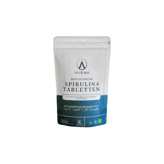 500 stuks Biologische Spirulina Tabletten - (500 mg per tablet)