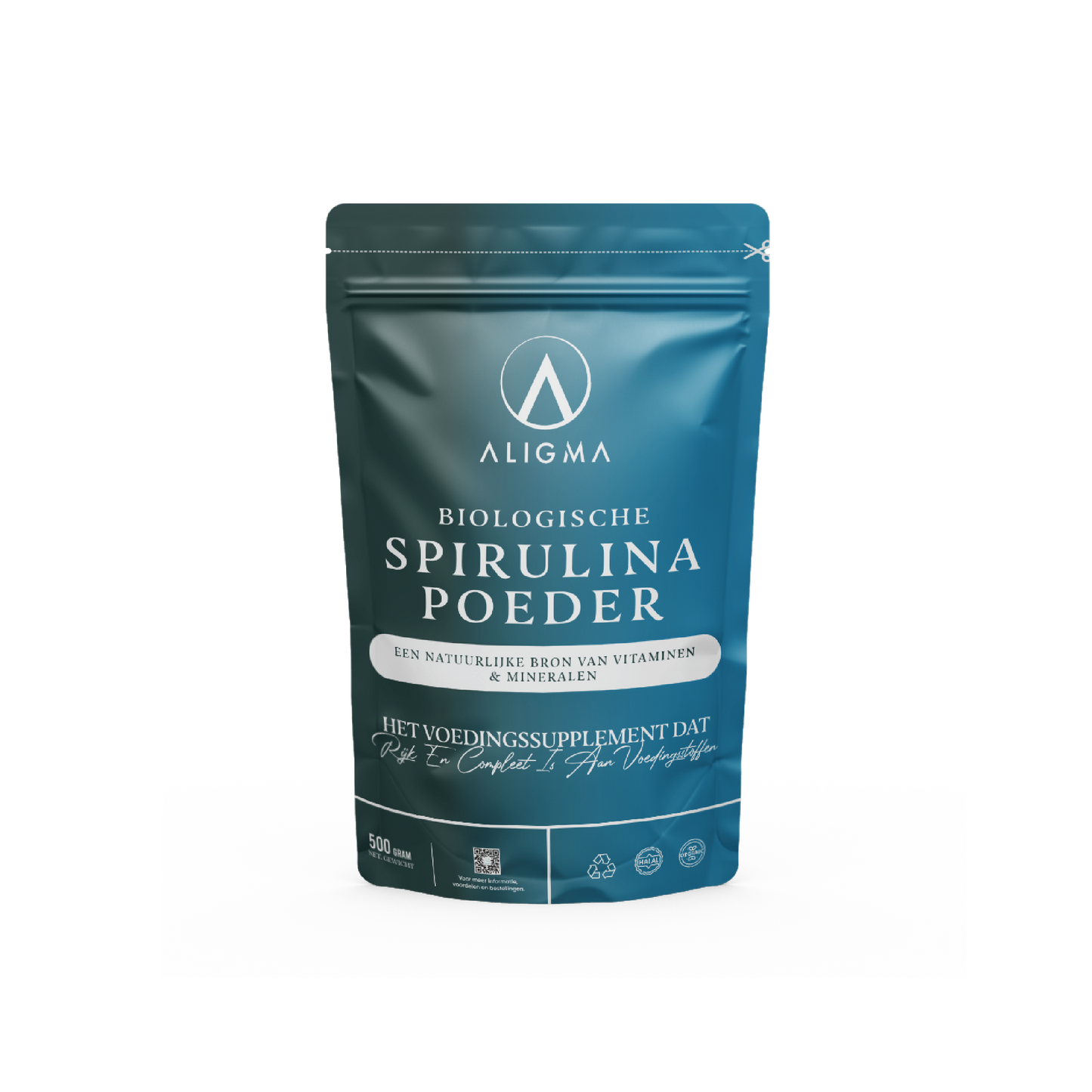 500 gram Biologische Spirulina Poeder (Food)