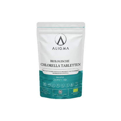 500 stuks Biologische Chlorella Tabletten - (500 mg per tablet)